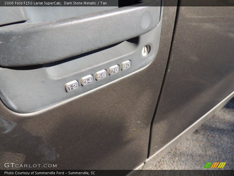 Dark Stone Metallic / Tan 2006 Ford F150 Lariat SuperCab