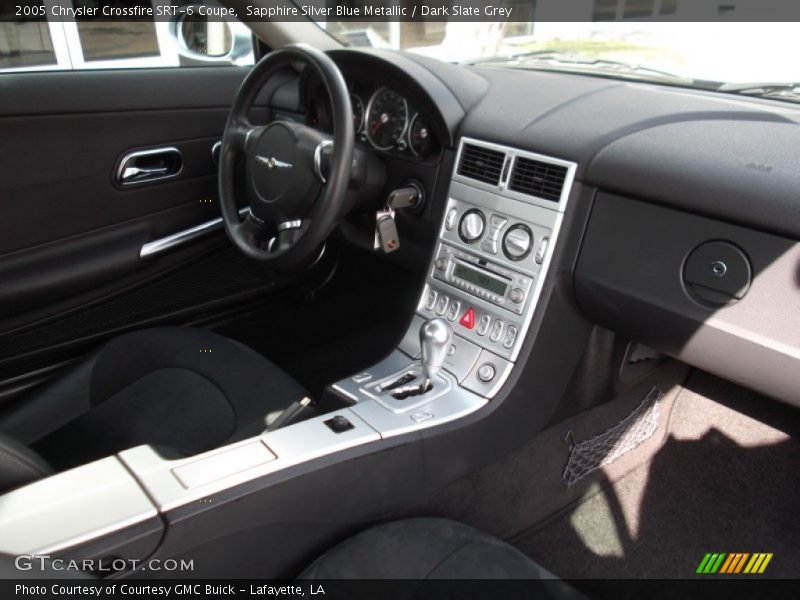 Sapphire Silver Blue Metallic / Dark Slate Grey 2005 Chrysler Crossfire SRT-6 Coupe