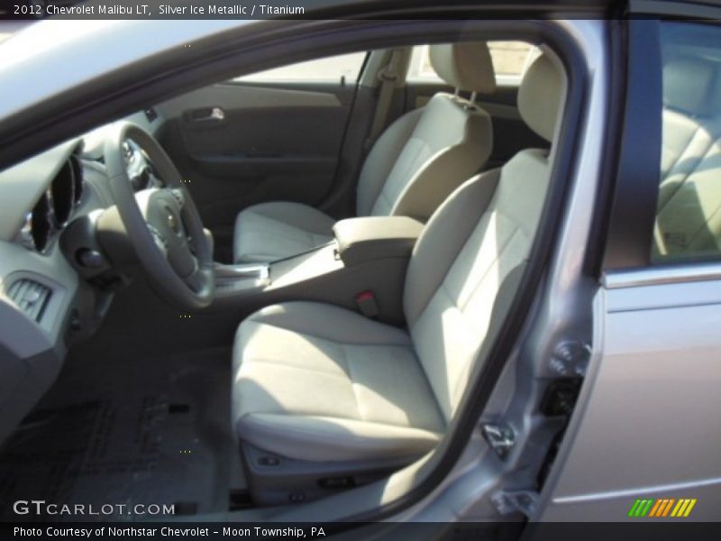 Silver Ice Metallic / Titanium 2012 Chevrolet Malibu LT