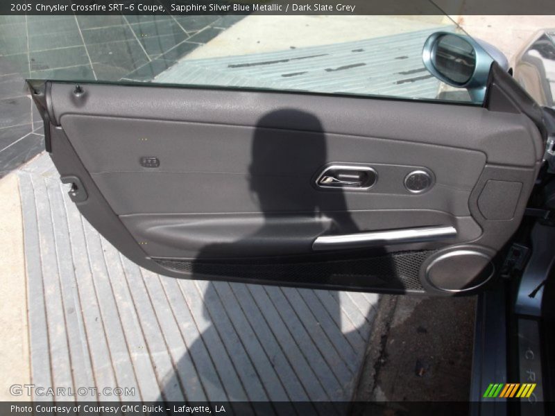 Sapphire Silver Blue Metallic / Dark Slate Grey 2005 Chrysler Crossfire SRT-6 Coupe