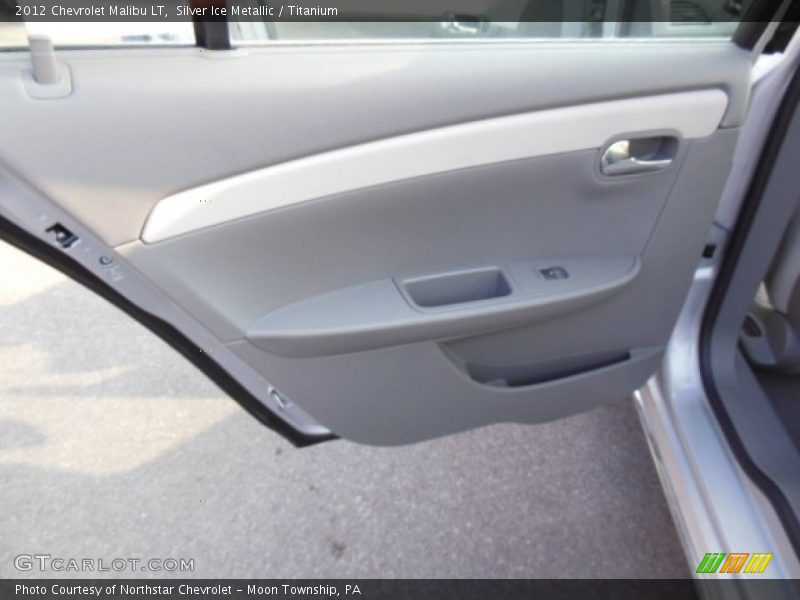 Silver Ice Metallic / Titanium 2012 Chevrolet Malibu LT