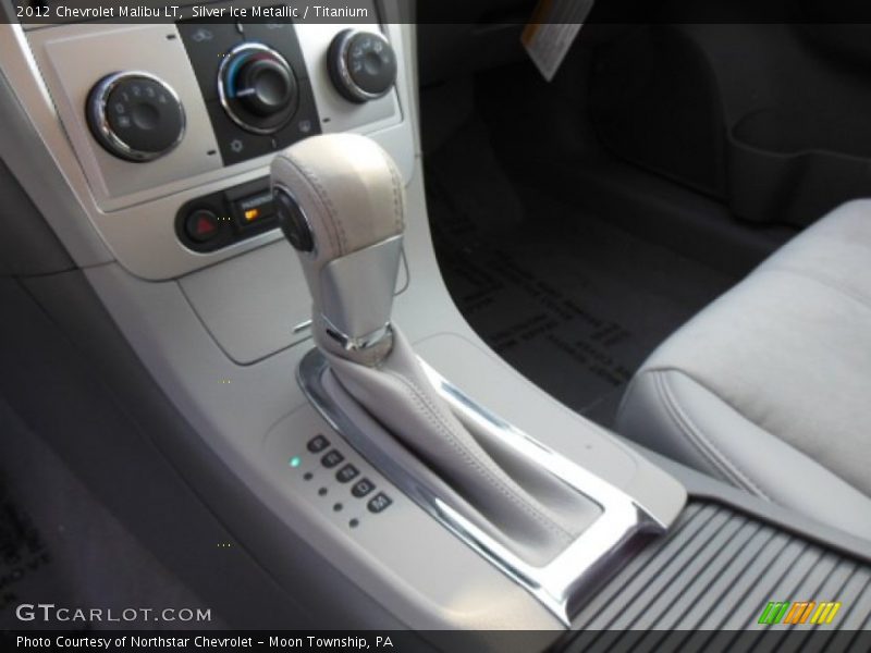 Silver Ice Metallic / Titanium 2012 Chevrolet Malibu LT