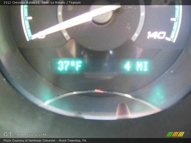 Silver Ice Metallic / Titanium 2012 Chevrolet Malibu LT