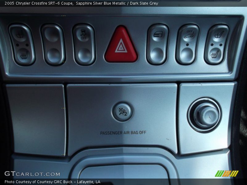 Controls of 2005 Crossfire SRT-6 Coupe