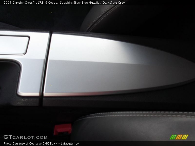 Sapphire Silver Blue Metallic / Dark Slate Grey 2005 Chrysler Crossfire SRT-6 Coupe