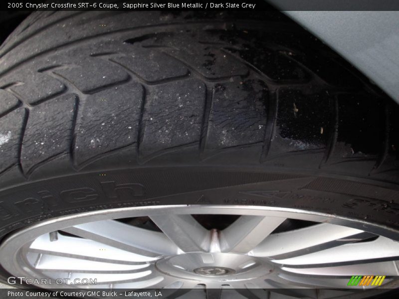 Sapphire Silver Blue Metallic / Dark Slate Grey 2005 Chrysler Crossfire SRT-6 Coupe