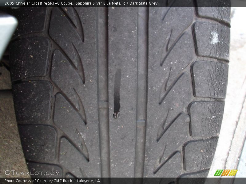 Sapphire Silver Blue Metallic / Dark Slate Grey 2005 Chrysler Crossfire SRT-6 Coupe