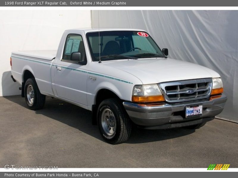 Front 3/4 View of 1998 Ranger XLT Regular Cab