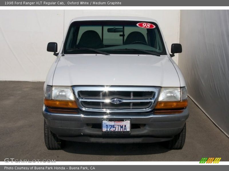 Oxford White / Medium Graphite 1998 Ford Ranger XLT Regular Cab