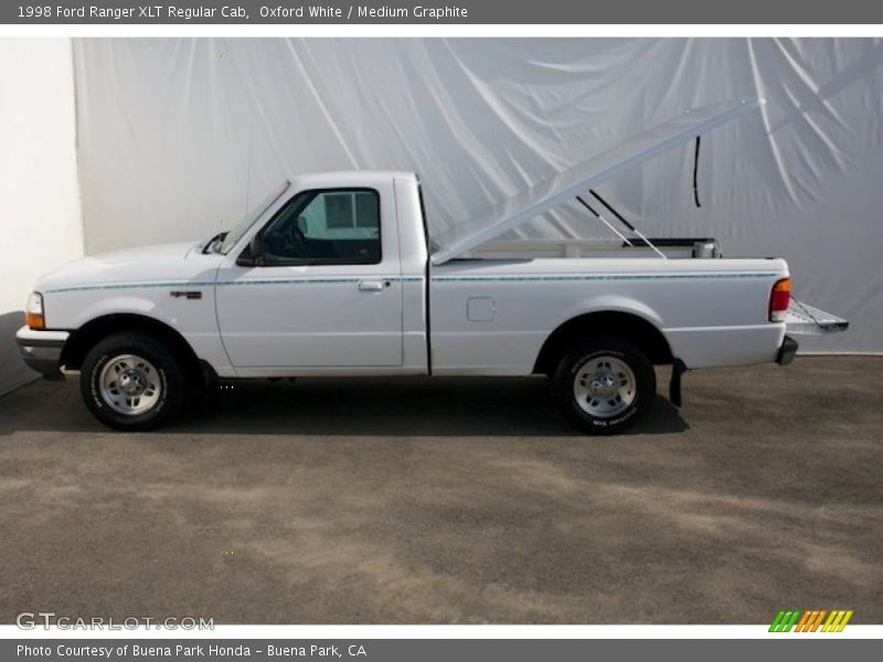 Oxford White / Medium Graphite 1998 Ford Ranger XLT Regular Cab