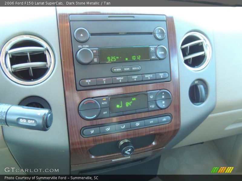Dark Stone Metallic / Tan 2006 Ford F150 Lariat SuperCab