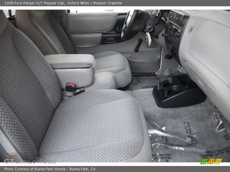  1998 Ranger XLT Regular Cab Medium Graphite Interior