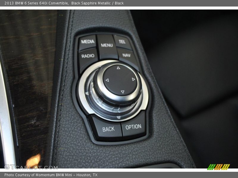 Controls of 2013 6 Series 640i Convertible