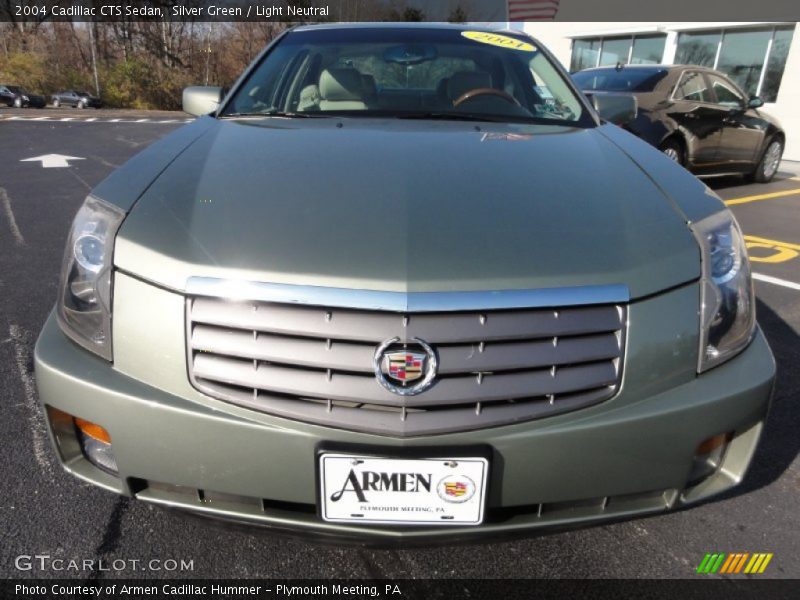 Silver Green / Light Neutral 2004 Cadillac CTS Sedan