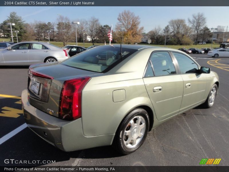 Silver Green / Light Neutral 2004 Cadillac CTS Sedan