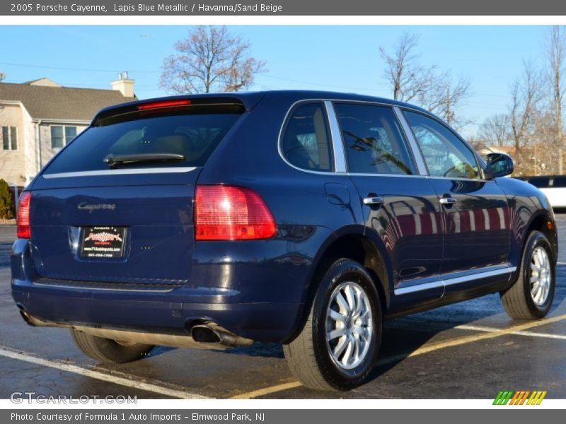 Lapis Blue Metallic / Havanna/Sand Beige 2005 Porsche Cayenne