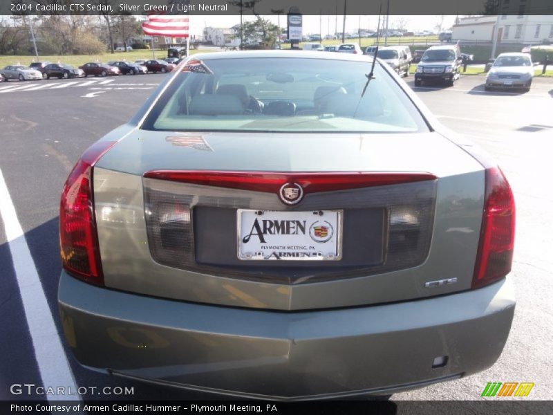 Silver Green / Light Neutral 2004 Cadillac CTS Sedan