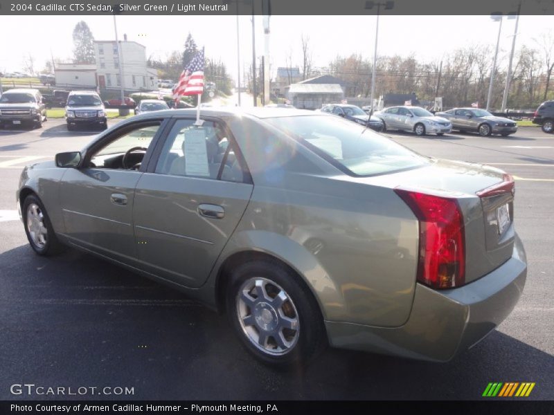 Silver Green / Light Neutral 2004 Cadillac CTS Sedan