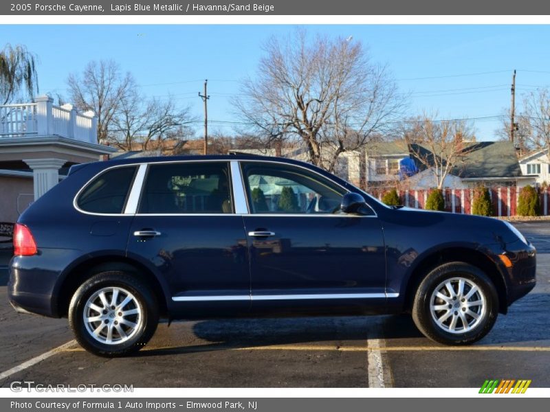 Lapis Blue Metallic / Havanna/Sand Beige 2005 Porsche Cayenne