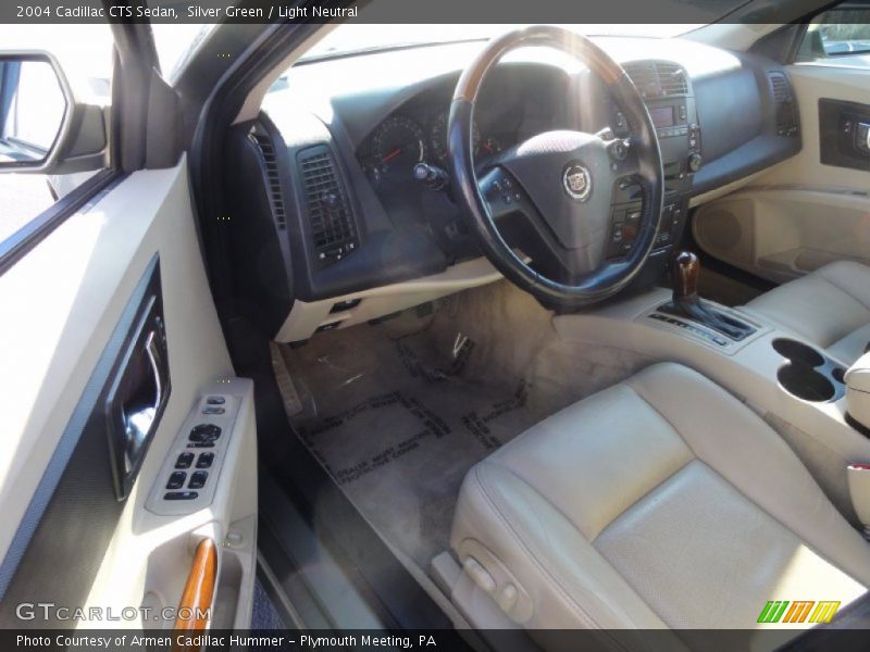 Silver Green / Light Neutral 2004 Cadillac CTS Sedan