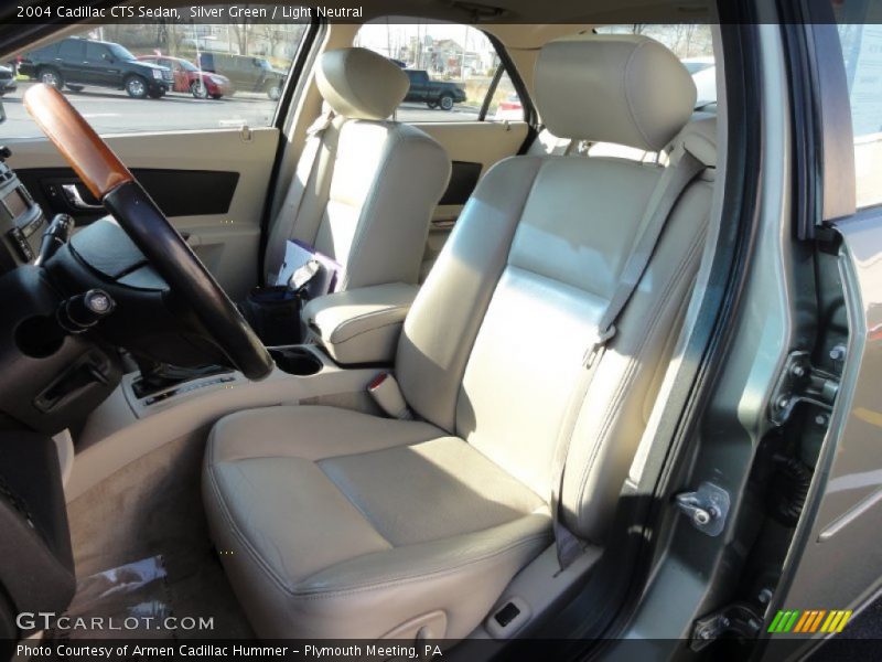 Silver Green / Light Neutral 2004 Cadillac CTS Sedan