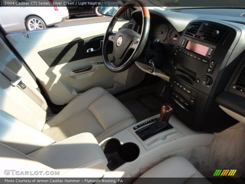 Silver Green / Light Neutral 2004 Cadillac CTS Sedan