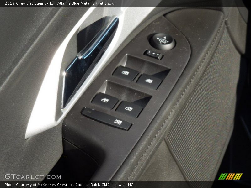 Atlantis Blue Metallic / Jet Black 2013 Chevrolet Equinox LS