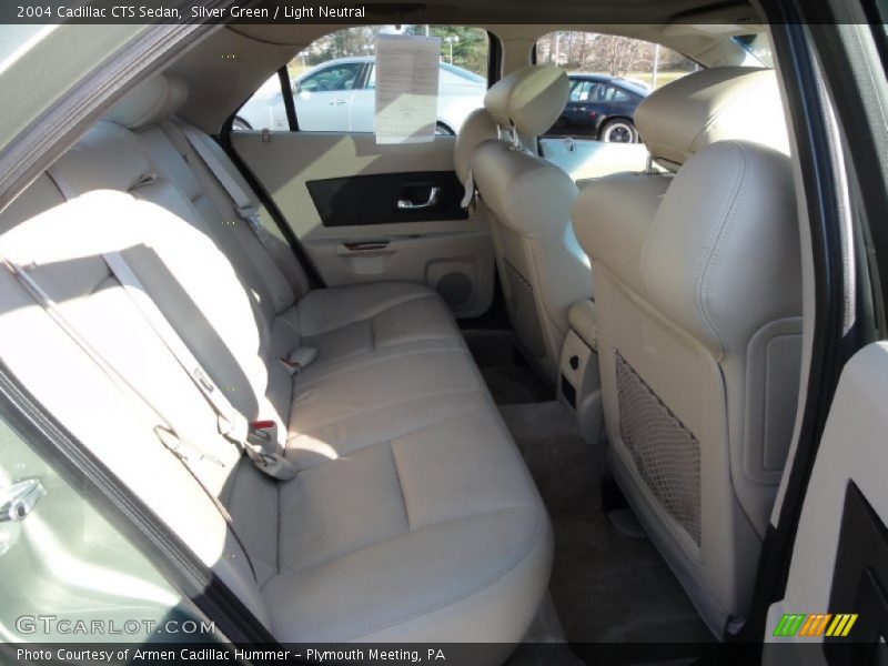 Silver Green / Light Neutral 2004 Cadillac CTS Sedan