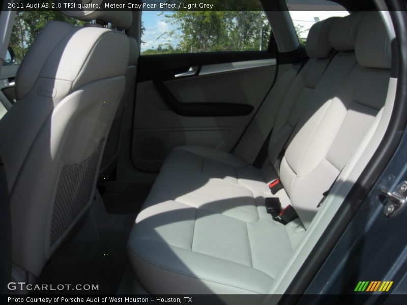 Meteor Gray Pearl Effect / Light Grey 2011 Audi A3 2.0 TFSI quattro