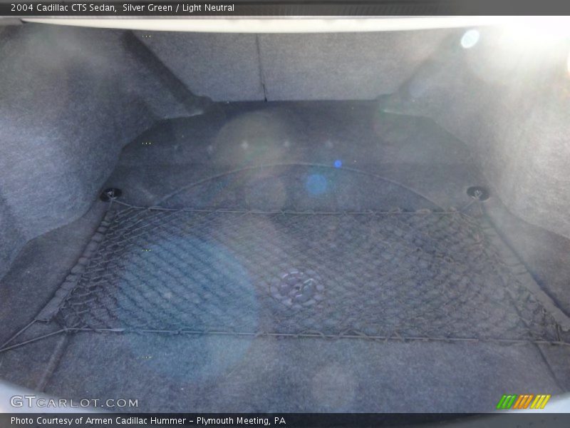 Silver Green / Light Neutral 2004 Cadillac CTS Sedan