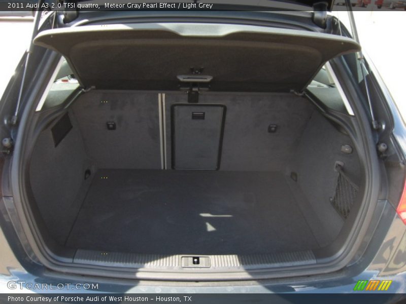 Meteor Gray Pearl Effect / Light Grey 2011 Audi A3 2.0 TFSI quattro