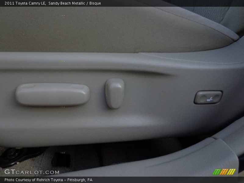 Sandy Beach Metallic / Bisque 2011 Toyota Camry LE