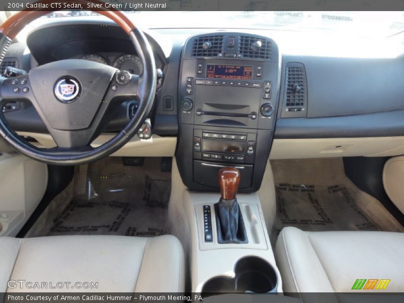 Silver Green / Light Neutral 2004 Cadillac CTS Sedan