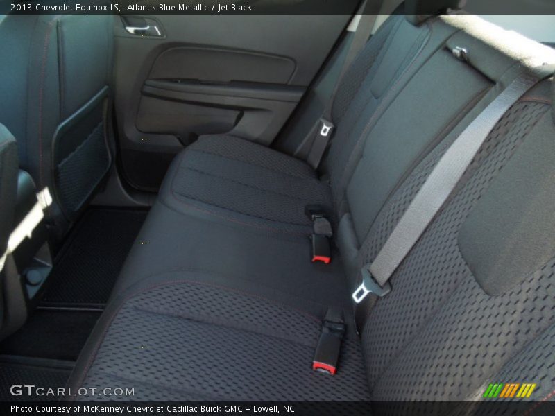 Atlantis Blue Metallic / Jet Black 2013 Chevrolet Equinox LS
