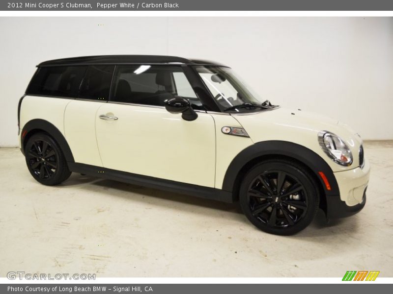Pepper White / Carbon Black 2012 Mini Cooper S Clubman