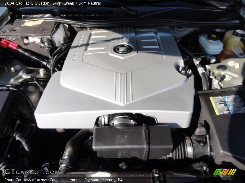 Silver Green / Light Neutral 2004 Cadillac CTS Sedan