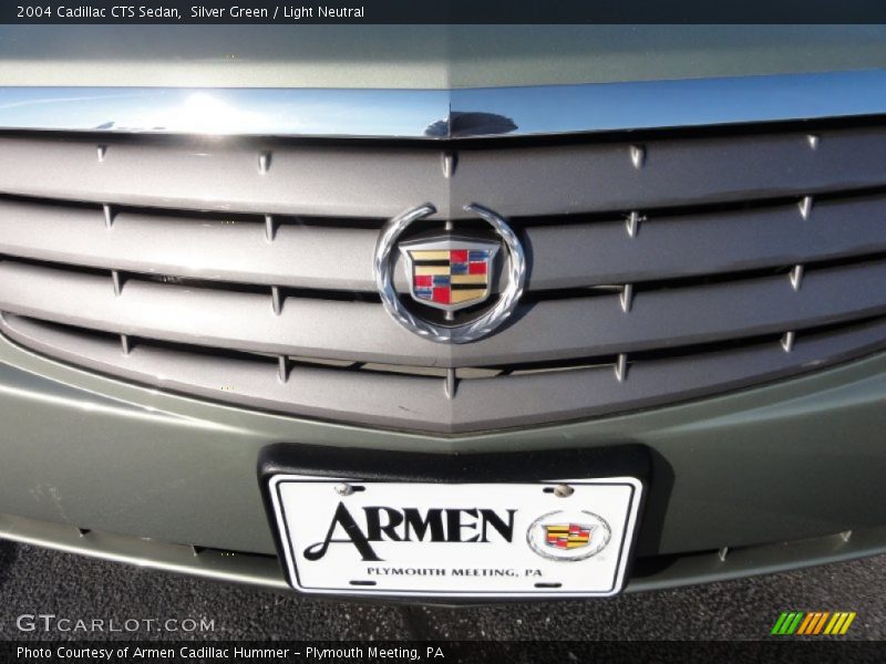 Silver Green / Light Neutral 2004 Cadillac CTS Sedan