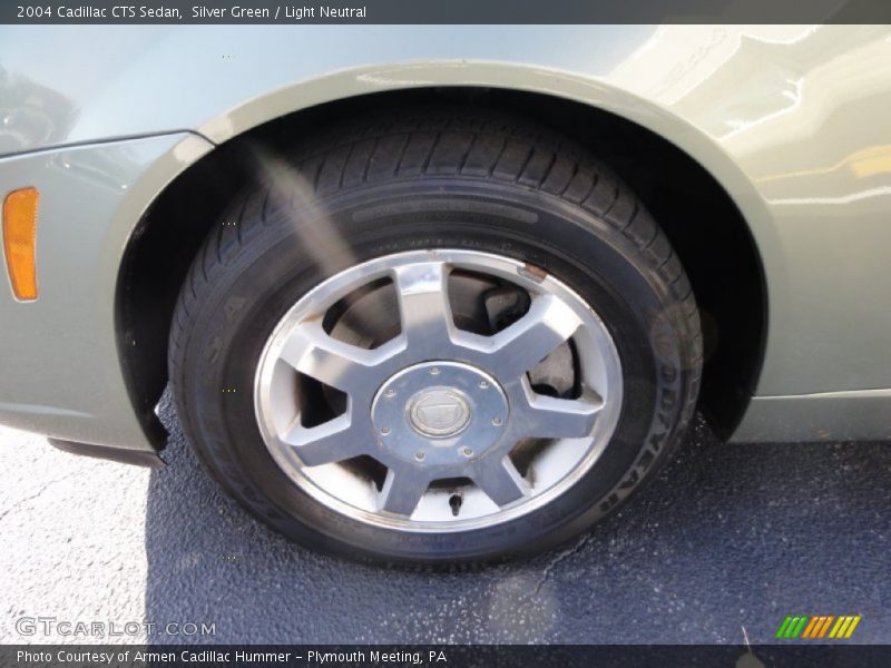 Silver Green / Light Neutral 2004 Cadillac CTS Sedan