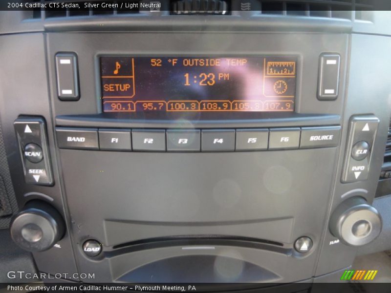 Silver Green / Light Neutral 2004 Cadillac CTS Sedan