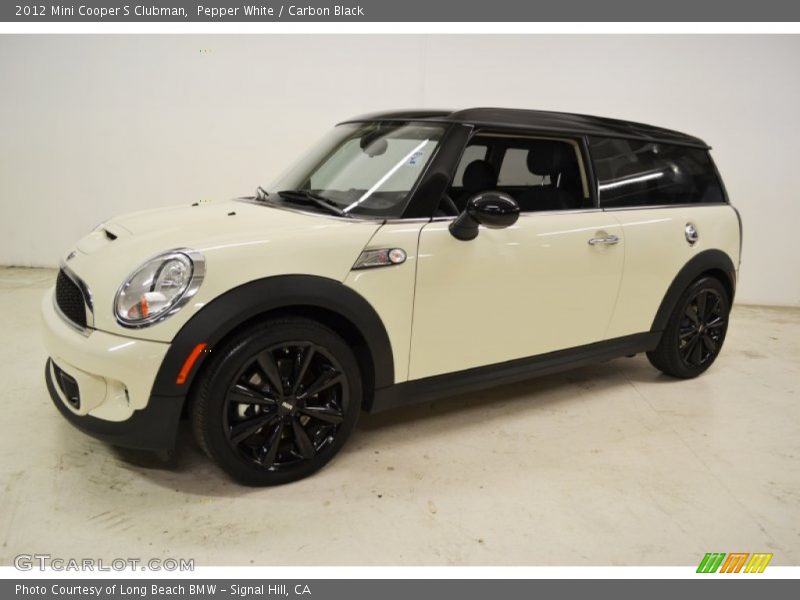 Pepper White / Carbon Black 2012 Mini Cooper S Clubman