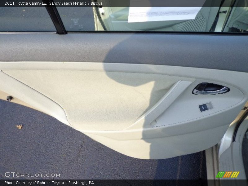 Sandy Beach Metallic / Bisque 2011 Toyota Camry LE