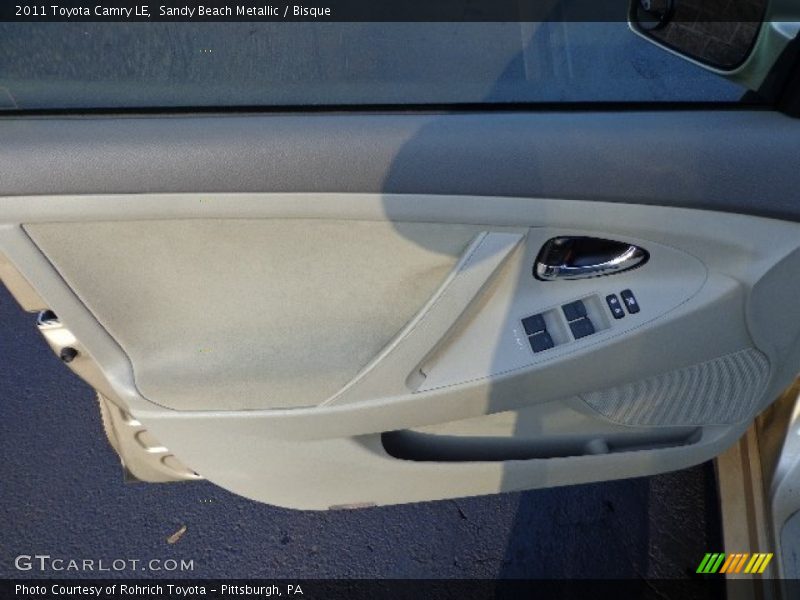 Sandy Beach Metallic / Bisque 2011 Toyota Camry LE