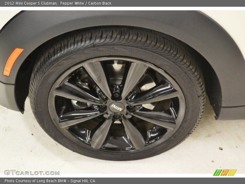 Pepper White / Carbon Black 2012 Mini Cooper S Clubman