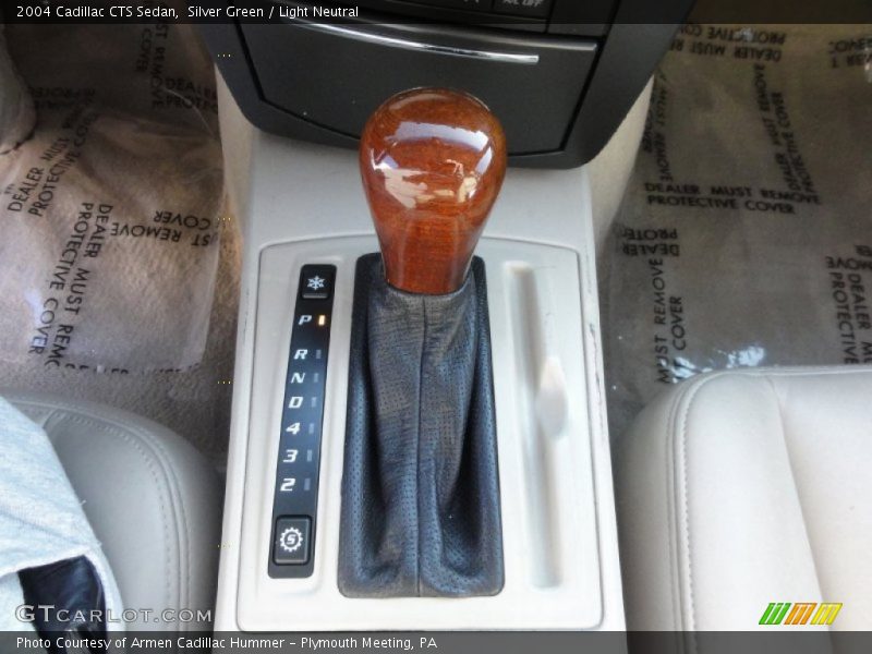 Silver Green / Light Neutral 2004 Cadillac CTS Sedan