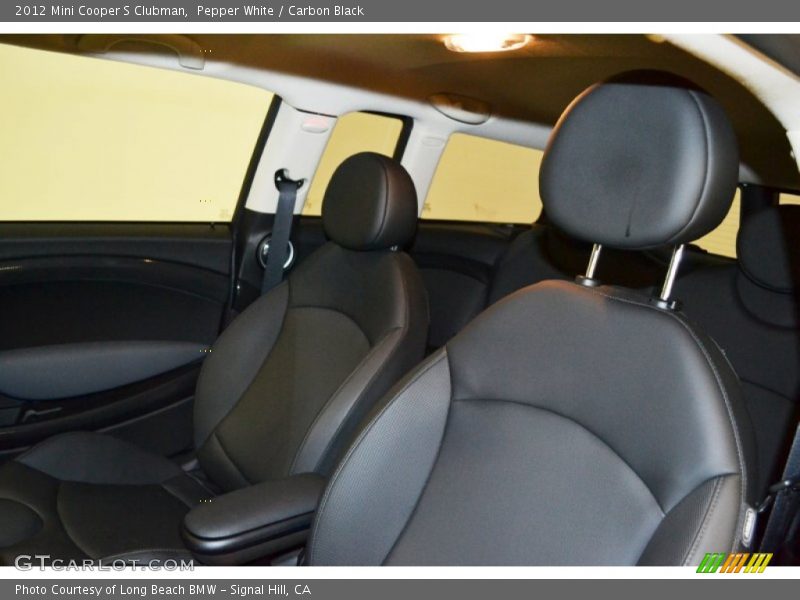 Pepper White / Carbon Black 2012 Mini Cooper S Clubman