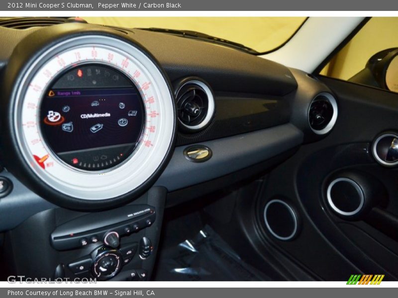 Pepper White / Carbon Black 2012 Mini Cooper S Clubman