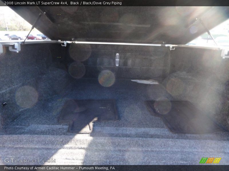 Black / Black/Dove Grey Piping 2008 Lincoln Mark LT SuperCrew 4x4