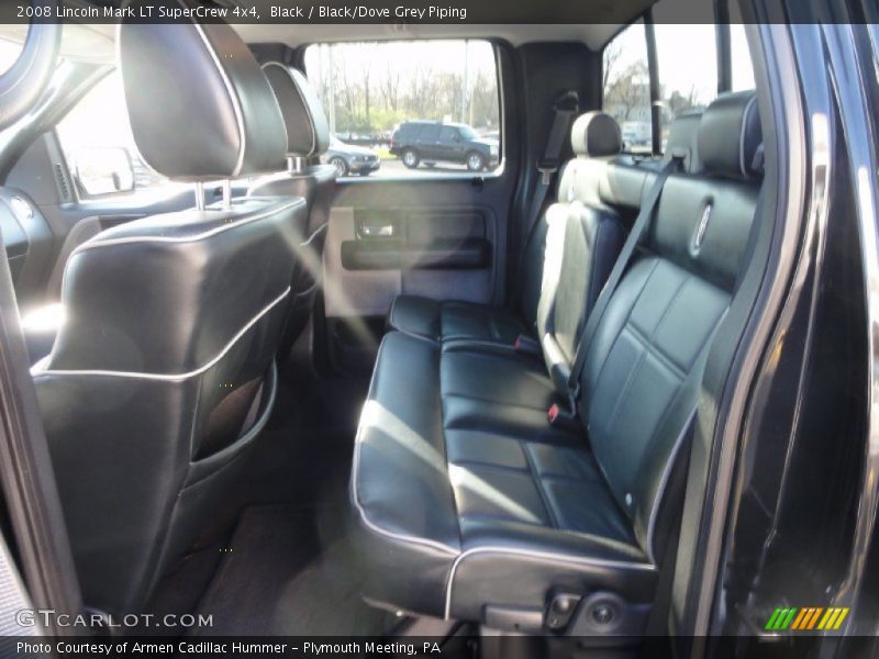 Rear Seat of 2008 Mark LT SuperCrew 4x4