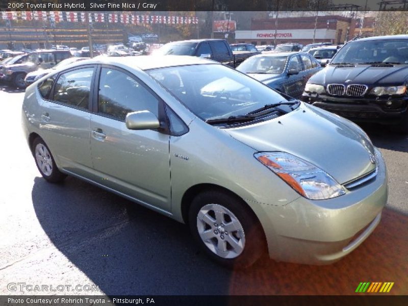 Silver Pine Mica / Gray 2006 Toyota Prius Hybrid