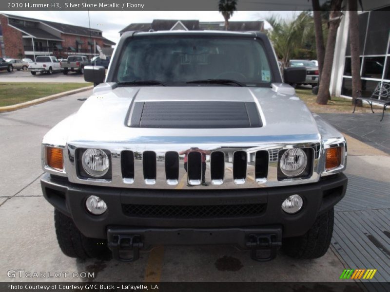 Silver Stone Metallic / Ebony 2010 Hummer H3